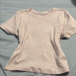 Baby pink hollister baby tee